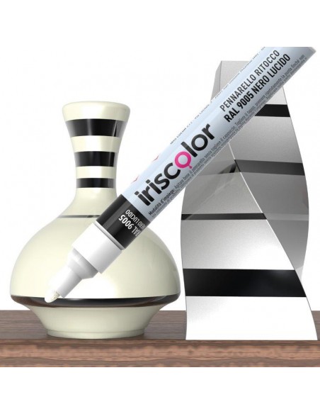 PENNARELLO NERO RAL9005 LUCIDO