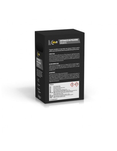 WALL INTONACO PRONTO POLVERE 5 KG WALL INTONACO PRONTO POLVERE 5 KG