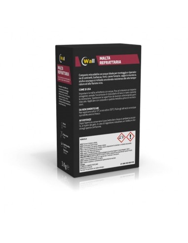 WALL MALTA REFRATTARIA 1 KG WALL MALTA REFRATTARIA 1 KG