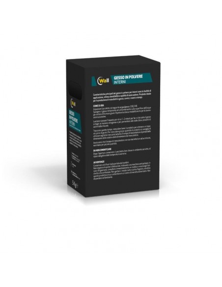 WALL GESSO POLVERE PER INTERNI 5 KG
