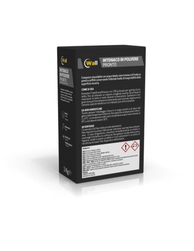 WALL INTONACO PRONTO POLVERE 1 KG WALL INTONACO PRONTO POLVERE 1 KG