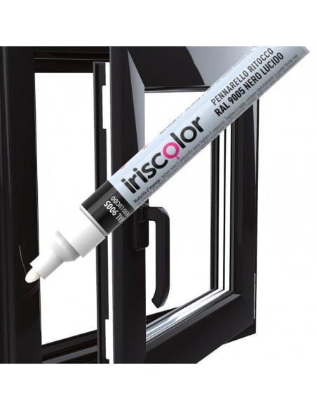 PENNARELLO NERO RAL9005 LUCIDO