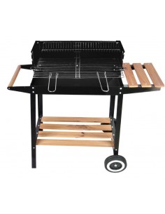 BARBECUE RETTANGOLARE NERO...