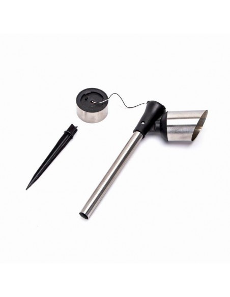 LAMPIONE SOLARE INOX C/FARETTO RGB