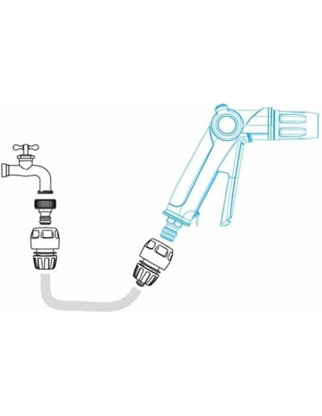 PISTOLA METALLO LEVA