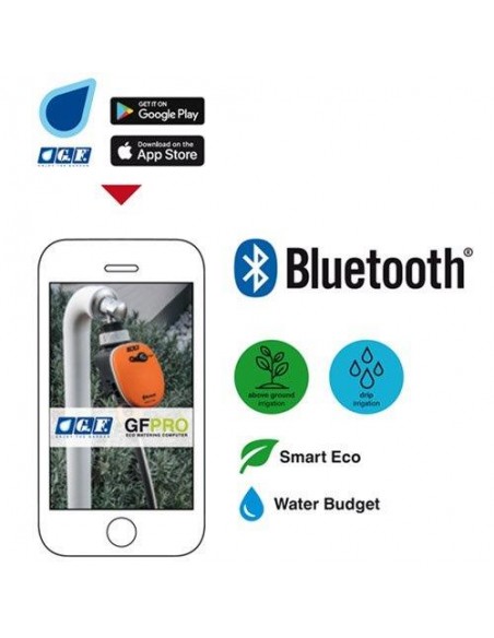 PROGRAMMATORE D’IRRIGAZIONE GFPRO ECO WATERING COMPUTER BLUETOOTH®
