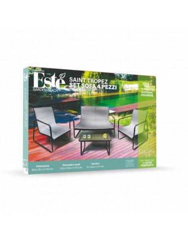 SET GIARDINO 4 POSTI “SAINT TROPEZ”,... SET GIARDINO 4 POSTI “SAINT TROPEZ”,...