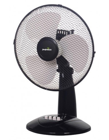 VENTILATORE TAVOLO CM30 3 VELOCITÀ 45W GRIGIO-NERO JOYTECK