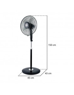 VENTILATORE A PIANTANA 40CM 2