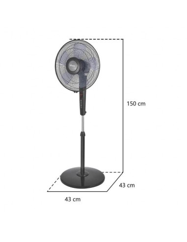 VENTILATORE A PIANTANA 40CM TOUCH VENTILATORE A PIANTANA 40CM TOUCH