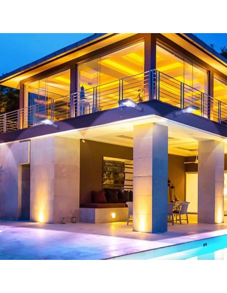 LAMPIONE STRADALE SOLARE 150W CON CREPUSCOLARE E MOVIMENTO