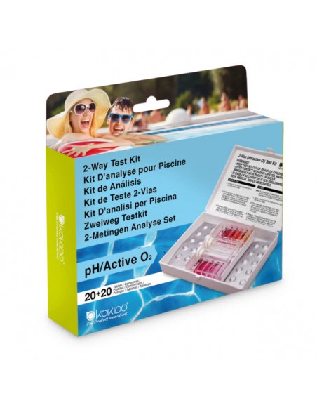 TEST KIT ECOCLORO PH E OSSIGENO