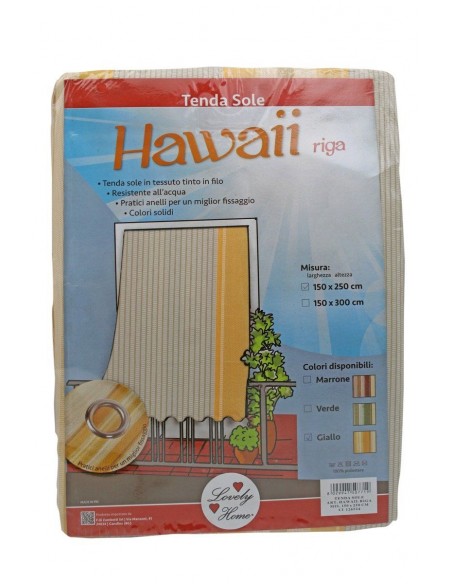 TENDA SOLE HAWAII RIGATA CM145X300 ASS