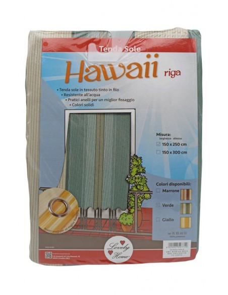 TENDA SOLE HAWAII RIGATA CM145X300 ASS