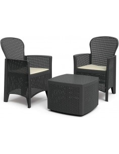 SET DA GIARDINO IN RESINA...