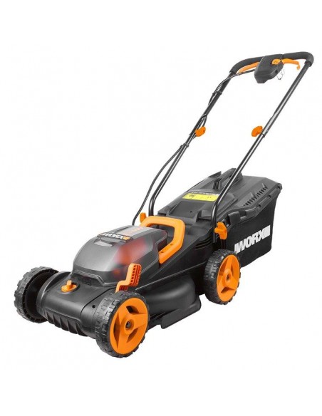 RASAERBA A BATTERIA 34 CM 40V CON 2 BATTERIE E CARICATORE WORX WG779E