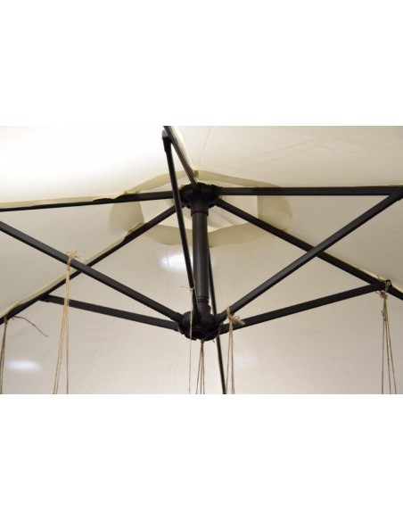 OMBRELLONE ALLUMINIO CON SBRACCIO D.3M ECRU