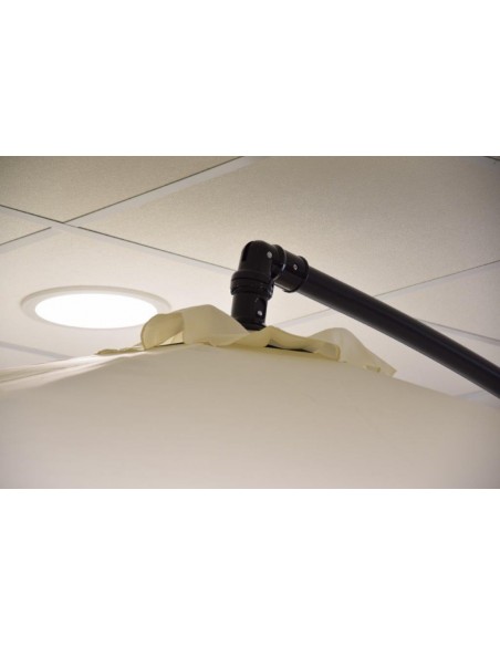 OMBRELLONE ALLUMINIO CON SBRACCIO D.3M ECRU