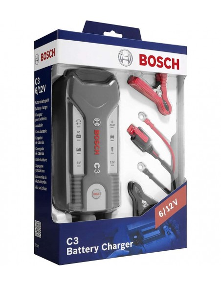 BOSCH CARICABATTERIA C3 12V