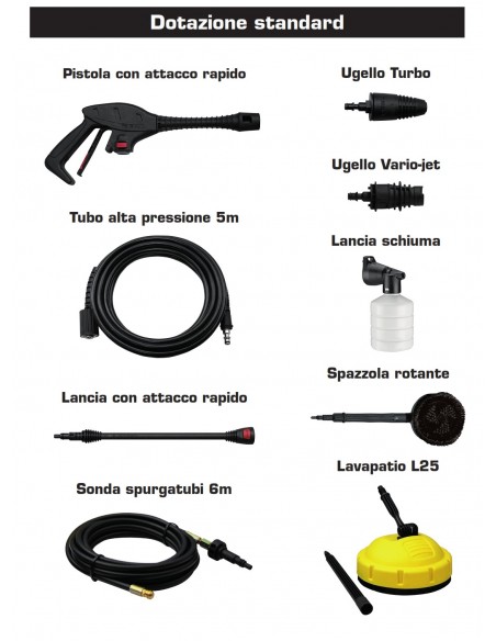 idropulitrice fastextra sonda+patio