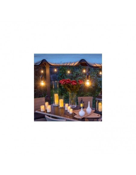 CATENA PORTALAMPADE DA 5 METRI ROLUNGABILE COLORE NERO