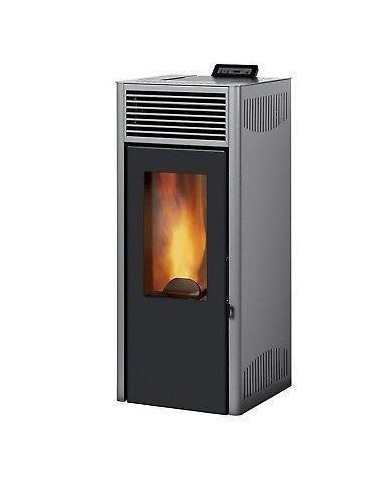 stufa pellet nola 9,5/10,8kw grigio