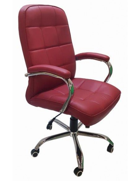 SEDIA DA UFFICIO "URANIUM" BORDEAUX