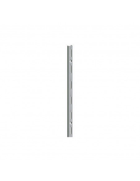 CREMAGLIERA BINARIO SINGOLO - 100 CM. - GRIGIO ALLUMINIO