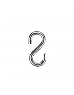 GANCI A "S" APERTI 3,8X40...