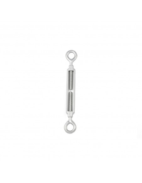 TENDITORE A 2 OCCHI M6 MM. IN ACCIAIO ZINCATO