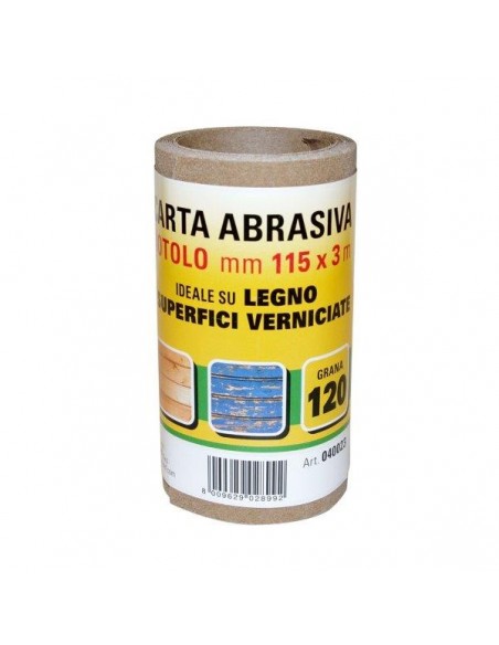 MINIROTOLO TELA ABRASIVA MULTIUSO 3 MT.