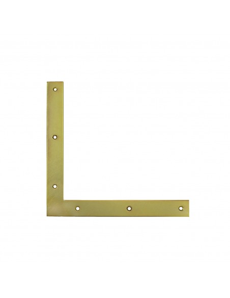 LASTRINE ANGOLARI 60 X 60 MM. - ZINCATE GIALLO - 1 PZ.