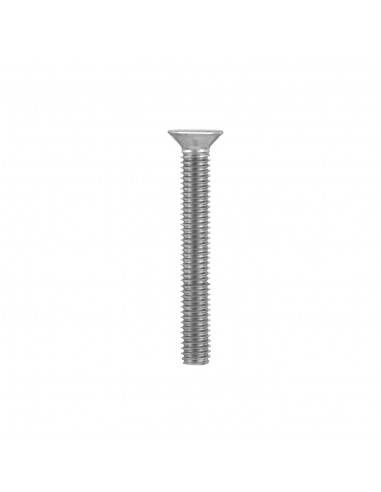 VITI PER METALLO TESTA PIANA SVASATA INOX A2 - 6 X 25 - 8 PZ.