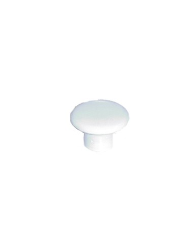 POMOLO IN PLASTICA - Ø 32 MM. - BIANCO