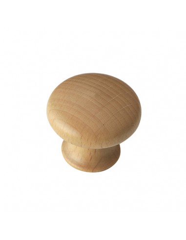 POMOLO IN LEGNO - Ø 31 MM. - FRASSINO