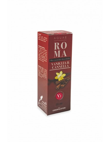 OLIO ESSENZIALE IDROSOLUBILE 20ML VANIGLIA E CANNELLA