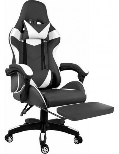 SEDIA GAMING HOBART NERO/BIANCO SEDIA GAMING HOBART NERO/BIANCO