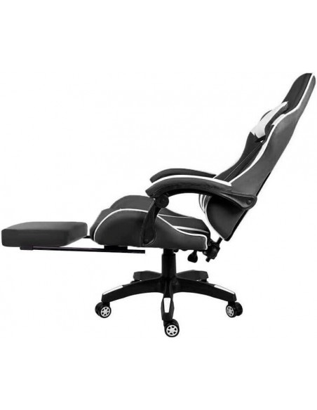 SEDIA GAMING HOBART NERO/BIANCO