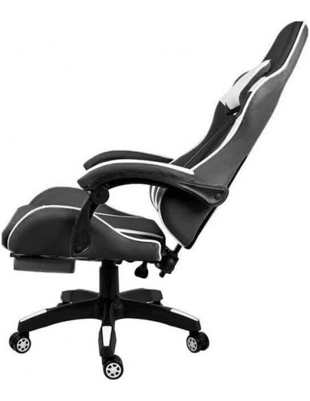 SEDIA GAMING HOBART NERO/BIANCO