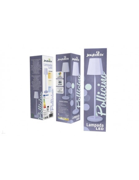 LAMPADA LED TAVOLO POLLICINO CM28 LILLA