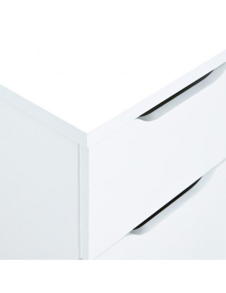 SCRIVANIA STUDIO/UFFICIO 1 ANTA 1 CASSETTO BIANCO