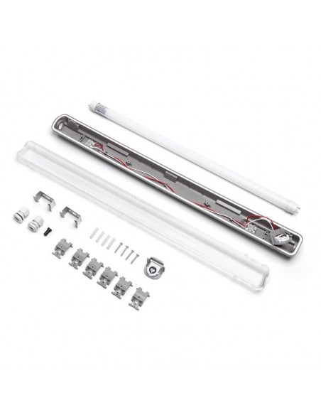 PLAFONIERA LED 4000K 1X9W MT.0,6