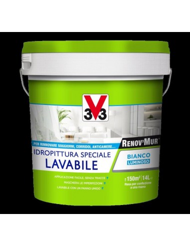 RENOV'MUR IDROPITTURA LAVABILE 14LT