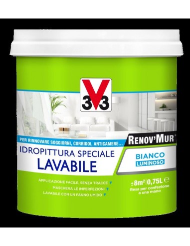 RENOV'MUR IDROPITTURA LAVABILE 0,75LT