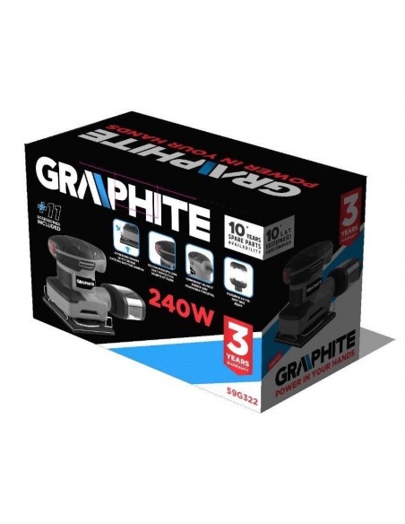 LEVIGATRICE ORBITALE 240W, PAD 110 X 100 MM