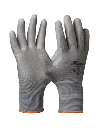 GUANTI GEBOL MICRO FLEX GRIGIO 8