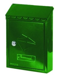 CASSETTA LETTERE "STAMP" VERDE