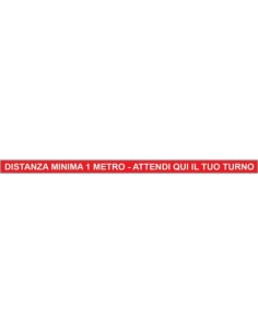 STRISCIA ADESIVA DISTANZA...