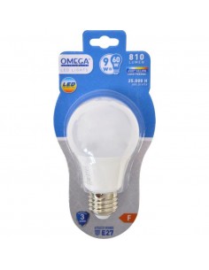 GOCCIA LED A60 9W E27 6500K