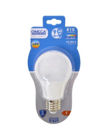 GOCCIA LED A60 9W E27 6500K